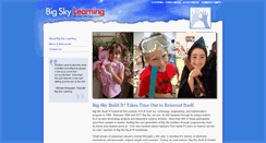Desktop Screenshot of bigskylearning.com